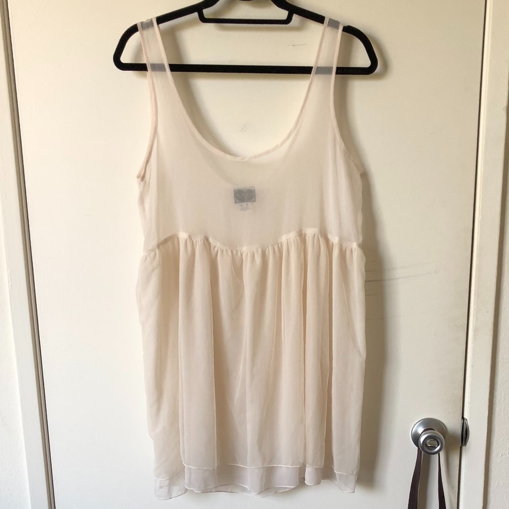 NWOT Free People Intimately Sheer Mini Dress